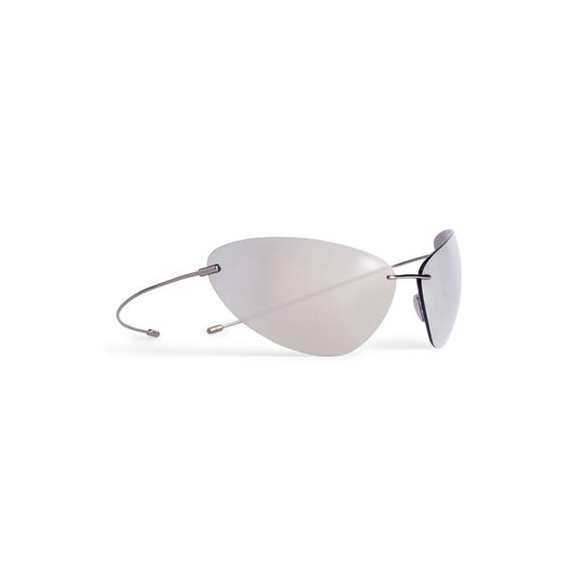 BALENCIAGA MIRAGE OVAL EN ARGENT