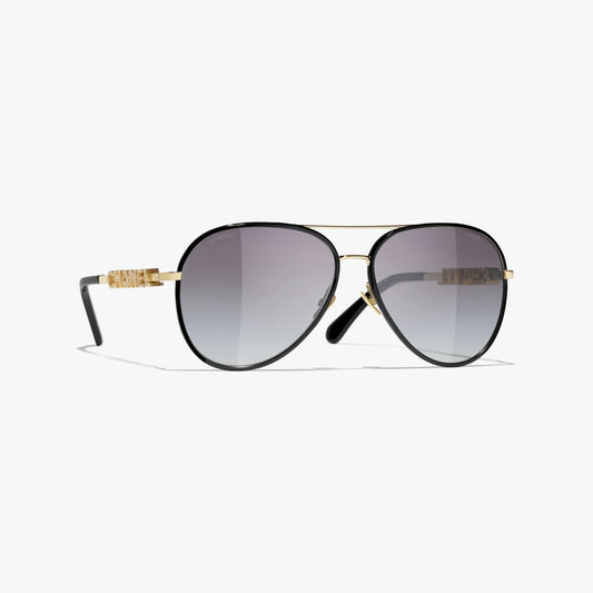 CHANEL LUNETTES DE SOLEIL PILOTE