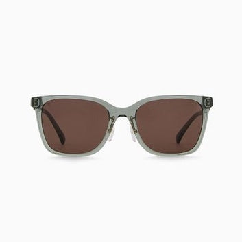 EMPORIO ARMANI Lunettes de soleil carrées pour homme Coupe asiatique