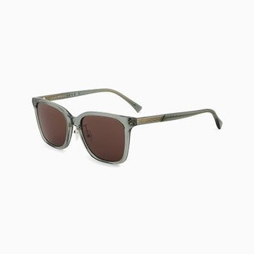 EMPORIO ARMANI Lunettes de soleil carrées pour homme Coupe asiatique